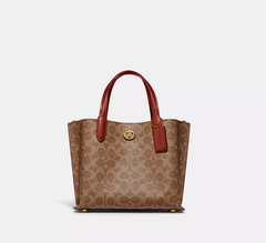 Willow Tote Bag 24 In Signature Canvas