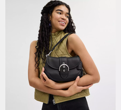 Soho Flap Bag In Regenerative Leather