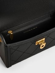 Tallulah Quilted Clutch Bag