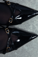 BUCKLE STRAP HEELS
