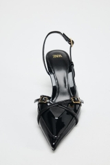 BUCKLE STRAP HEELS