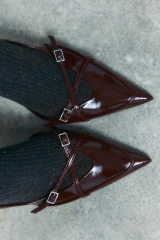 BUCKLE STRAP HEELS