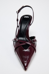 BUCKLE STRAP HEELS