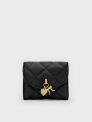 Arrietty Quilted Curved-Flap Wallet
