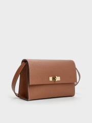 Chance Turn-Lock Crossbody Bag
