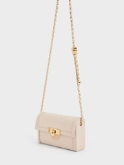 Tallulah Quilted Clutch Bag