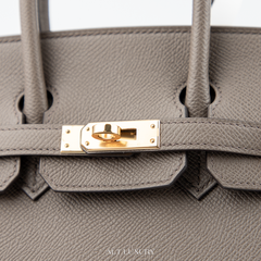 Túi Hermès Birkin 25 Etain Da Togo Cao Cấp