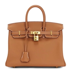Túi Xách Nữ Hermès Birkin 25 Gold Togo Gold Hardware