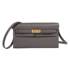 Túi Đeo Chéo Hermès K-togo Gris Meyer GHW Epsom