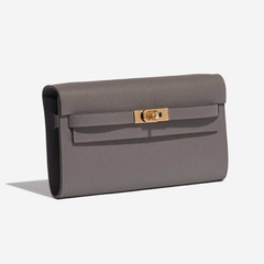 Túi Đeo Chéo Hermès K-togo Gris Meyer GHW Epsom