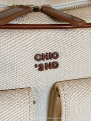 Túi xách nữ Nanfeng Chio2nd retro màu be