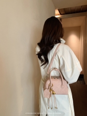 Túi xách South Wind Chio2nd Bread Puppy Jumping Clear Sky Pillow Bag