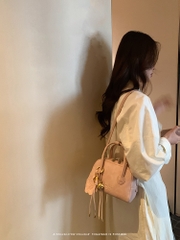 Túi xách South Wind Chio2nd Bread Puppy Jumping Clear Sky Pillow Bag