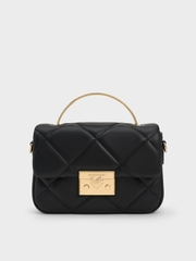 Quilted Boxy Tote Bag
