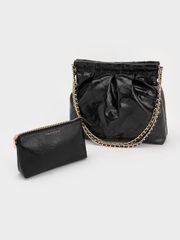 Duo Double Chain Square Bag