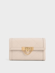 Tallulah Quilted Clutch Bag