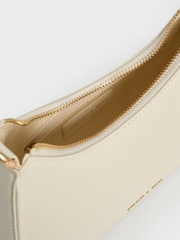 Lock & Key Chain Shoulder Bag