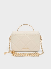 Quilted Boxy Tote Bag