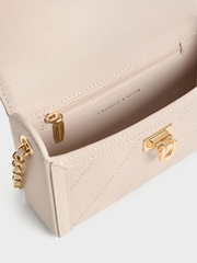 Tallulah Quilted Clutch Bag