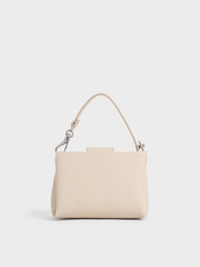 Bosie Metallic Top Handle Pouch