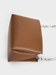 Bosie Metallic Top Handle Pouch