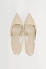 SLINGBACKS WITH HEEL DETAIL