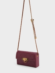 Tallulah Quilted Clutch Bag