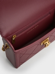 Tallulah Quilted Clutch Bag