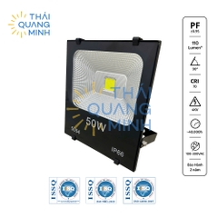 Đèn Pha Led Vuông 50W FL-Eco50T-T 6500K