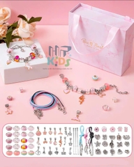 DIY Hộp quà, hôp trang sức charm kèm vòng tay, dễ thương đáng yêu cho bé gái