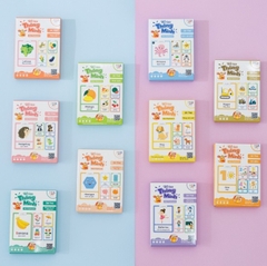 Thẻ học thông minh Mini Flashcard song ngữ Anh - Việt nhiều chủ đề Lalala baby