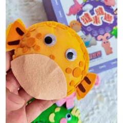 DIY Bộ đồ chơi dụng cụ may vá thủ công, cho bé kèm kim khâu và chỉ, bộ đồ chơi dụng cụ máy vá cho bé