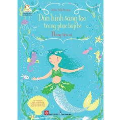 Sách - Dán hình sáng tạo trang phục búp bê - Sticker Dolly Dressing - Dành cho trẻ từ 3 tuổi - Đinh Tị Books