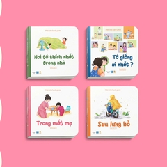 Bộ 4 cuốn - Sách - Một nhà hạnh phúc - Lionbook