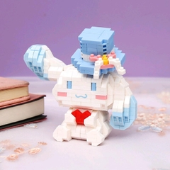 Lắp ráp mô hình Cionamoroll mini đáng yêu Toy Bộ Lắp Ráp