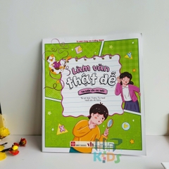 Sách - Làm văn thật dễ ( viết văn giỏi hơn mỗi ngày cùng bé) - Đinh Tị Books