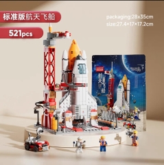 Lắp ráp cho bé trai, Lắp ráp tàu vũ trụ không gian 107 , 130 , 458 , 521 chi tiết