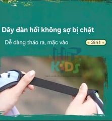 Set áo chơi trò ném bóng dính, kèm bóng và ruy băng cho bé và ba mẹ vui chơi. Đồ chơi vận động