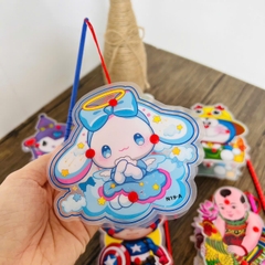 [Tặng Đèn Led] Lồng Đèn Trung Thu 2 Mảnh và lồng đèn kiến Mini size 10 - 12cm dùng để trang trí DIY