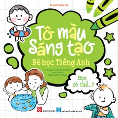 Sách - Tô màu sáng tạo, bé học tiếng Anh - Đinh Tị