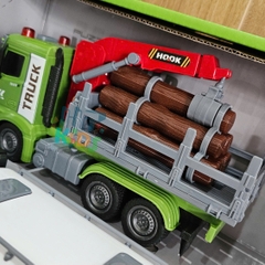Bộ Xe Cứu Hỏa & Xe Bus Giáo Dục, Đồ Chơi Mô Hình Cao Cấp Kèm Đèn và Nhạc, Phù Hợp Trẻ 3+ Tuổi