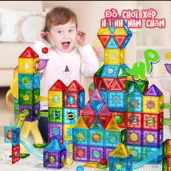 Đồ chơi lắp ráp, xếp hình thả bóng 3D chủ đề không gian kèm hộp đựng cho bé