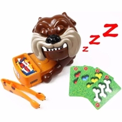 (SIZE LỚN KÈM PIN)Đồ Chơi Gắp Trộm Xương Chó Bull Loại Lớn, Chó Canh Gặm Xương BAD DOG Nổi Giận(Làm Quà Tặng Cho Bé)