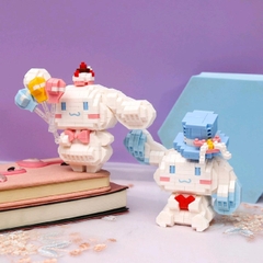 Lắp ráp mô hình Cionamoroll mini đáng yêu Toy Bộ Lắp Ráp
