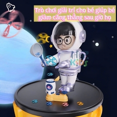 Đồ chơi hứng đĩa bay phi hành gia vui nhộn, đồ chơi vận động trong nhà cho bé vui chơi