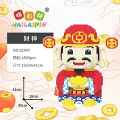 Bộ Đồ Chơi Lắp Ráp Mèo Thần Tài, Ông Thần Tài Phong Thủy Tài Lộc, Giúp Trẻ Tăng Tư Duy Bộ Lắp Ráp Tháo Lắp