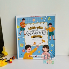 Sách - Làm văn thật dễ ( viết văn giỏi hơn mỗi ngày cùng bé) - Đinh Tị Books