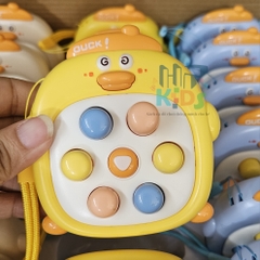 Đồ chơi đập chuột mini, Pop it luyện tay mắt, luyện phản xạ cho bé
