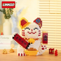 Bộ Đồ Chơi Lắp Ráp Mèo Thần Tài, Ông Thần Tài Phong Thủy Tài Lộc, Giúp Trẻ Tăng Tư Duy Bộ Lắp Ráp Tháo Lắp