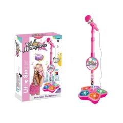 Micro Karaoke Cho Bé Có Loa Và Đèn LED, Sách Phát Hành, Phù Hợp 3 Tuổi Trở Lên